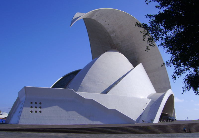 Concert hall in Santa Cruz de Tenerife Auditorio "Adán Martin"