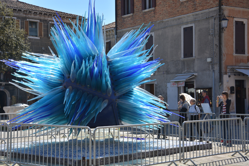 Inselstadtteil Murano mit Glaskunst