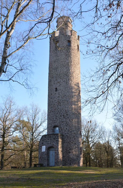 Dahlener Heide Ausflugsziel - Schildau: Schildbergturm auf dem "Schildauer Berg"
