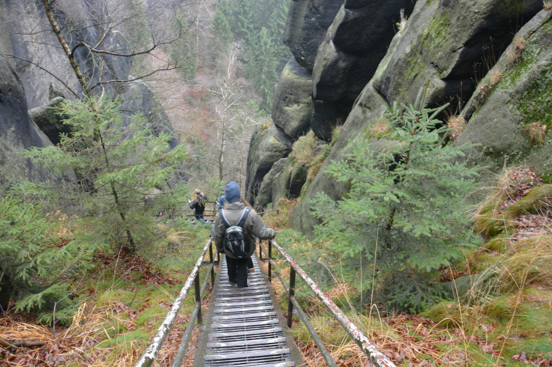 Saxonian Switzerland - Heilige Stiege