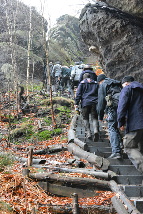 Hiking trail Saxon Switzerland