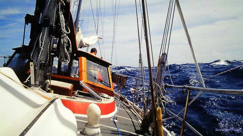 Under sail across the Atlantic