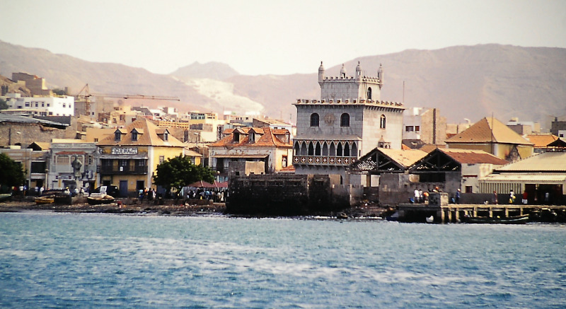 Cape Verde: Sao Vicente, The harbor bay of Mindelo 