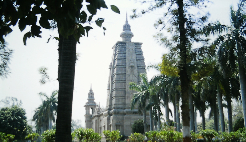 Indien: Sarnath Gazellenhain Buddha 's Predigt nach der Erleuchtung