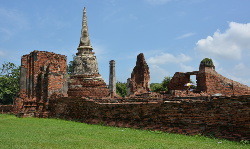 Thailand: Ayutthaya Tempelruine