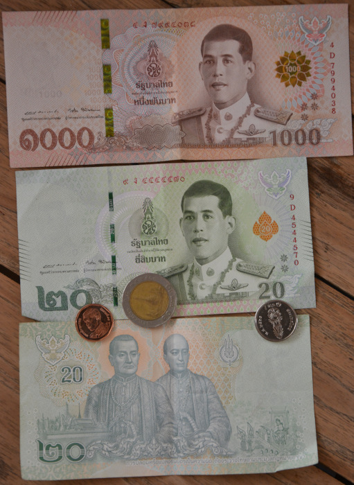 Thai Baht in current issue with the new king of Thailand