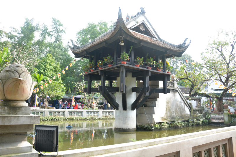 The single column - pagoda in Hanoi