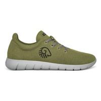 Merino-Schuh khaki