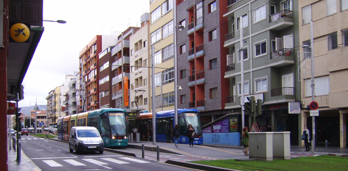 in San Cristobal de La Laguna - Tram - Station