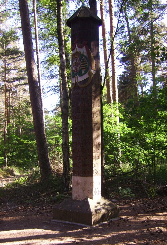 Dahlener Heide Säule zur Jägereiche