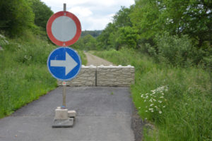 Vennbahn clcle route under construction near Hemmeres