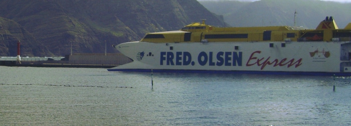 Passenger ferry Gran Canaria - Teneriffe