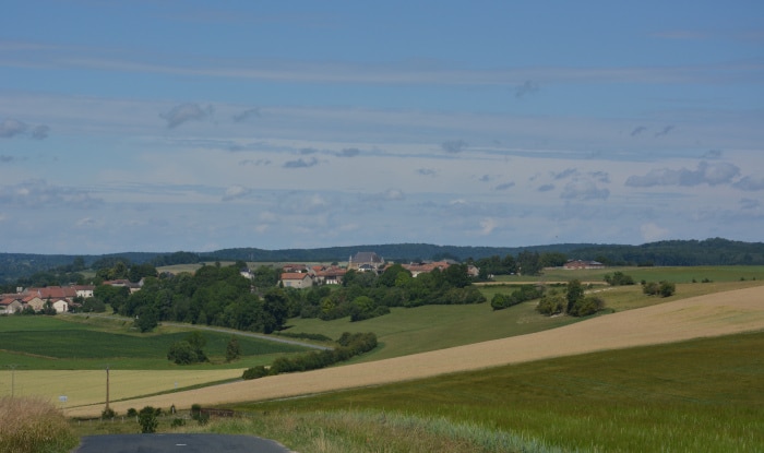 Radtour Frankreich:  Landschaft in den Argonnen