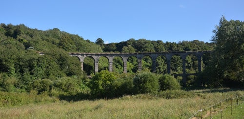 ehem. Eisenbahn - Viadukt St. Brieuc, Bretagne