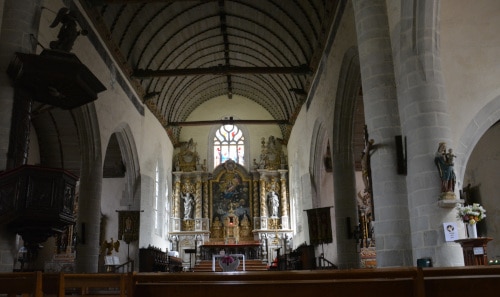 in der Kirche Notre Dame de Croaz Batz in Roscoff, Bretagne - France