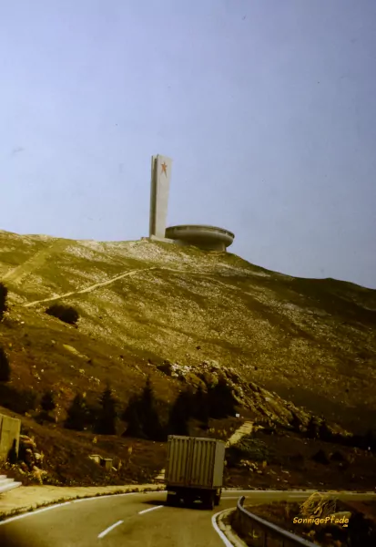 Budslusha - Monument to the founding of the Bulgarian Communist Party