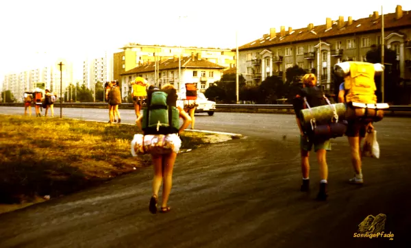 Bulgaria Summer 89: East-german Youth in search for a Campsite in Sofia