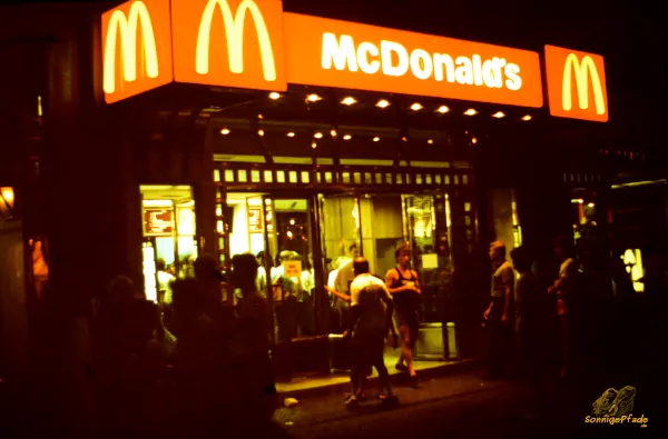 McDonalds in Budapest, 1989