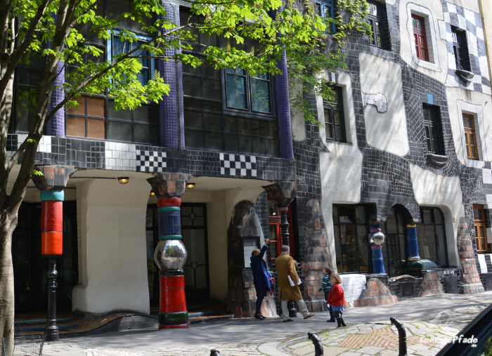 Wien – Phantastische Häuser von Friedensreich Hundertwasser