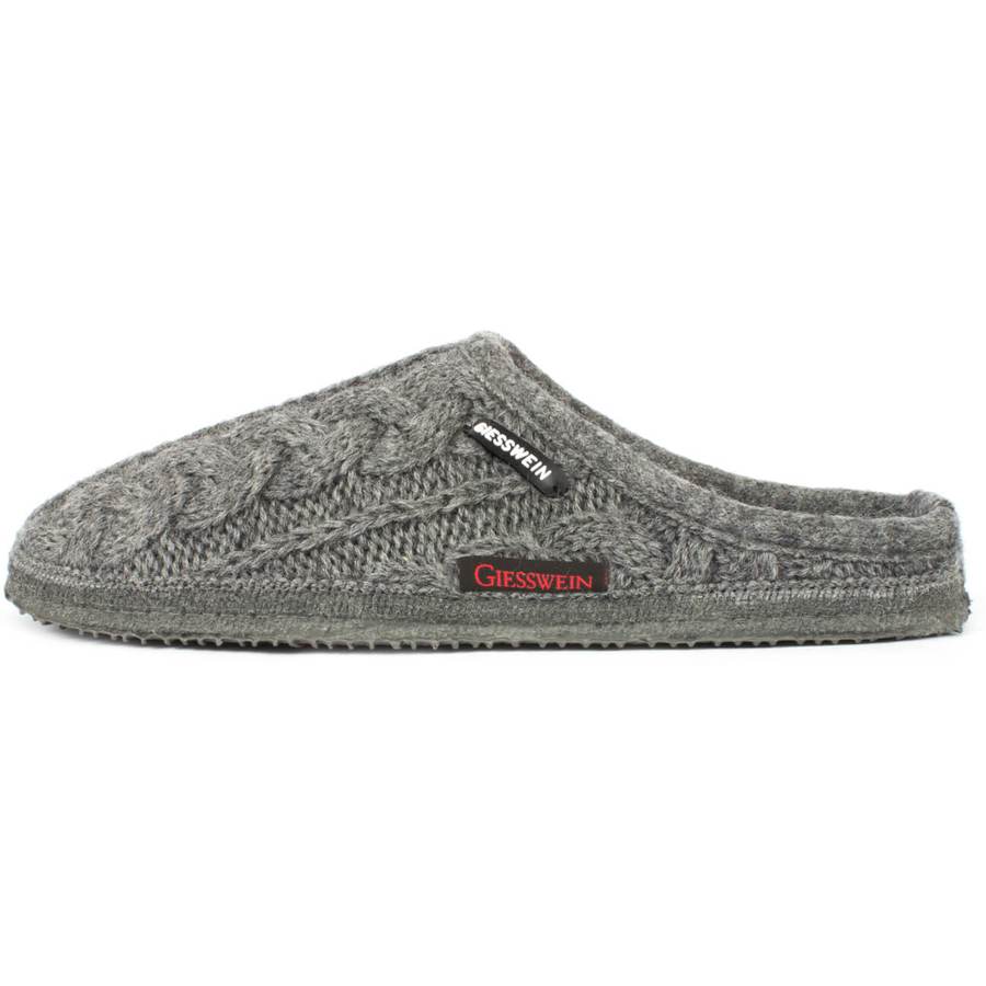 Knitted wool home shoe for men