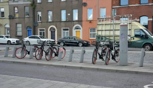 City Bikes Station in Cork