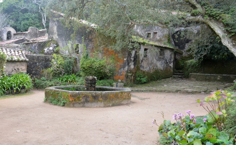 Sintra, Portugal: Convento dos Capuchos - Fountain place