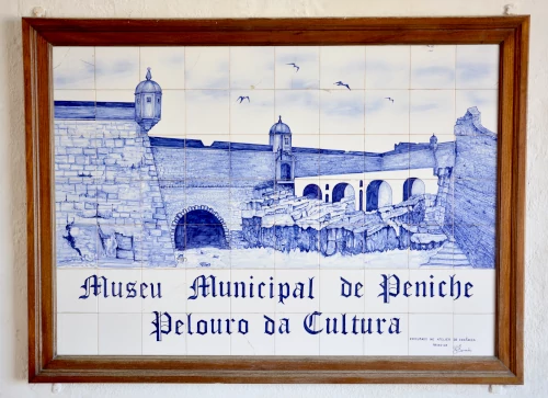 Azulejo Museo Municipal de Peniche in the fortress