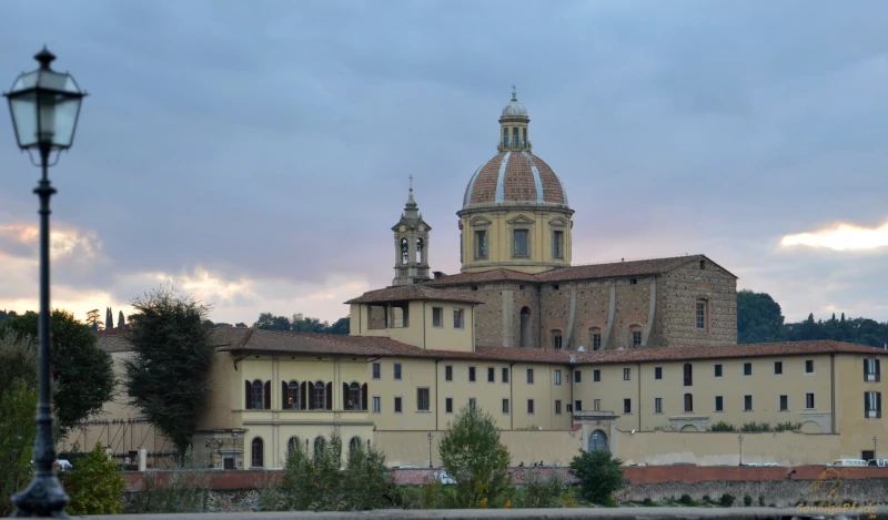 Renaissance Basilica Santo Spirito in Florence