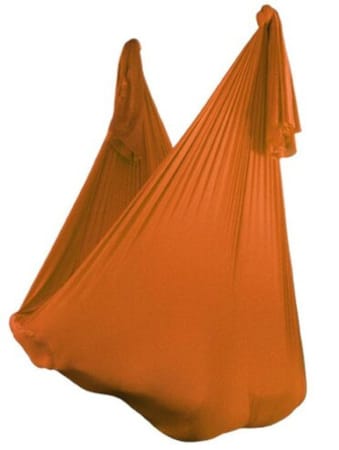 Flying yoga Tuch: orange_aerial_haengematte