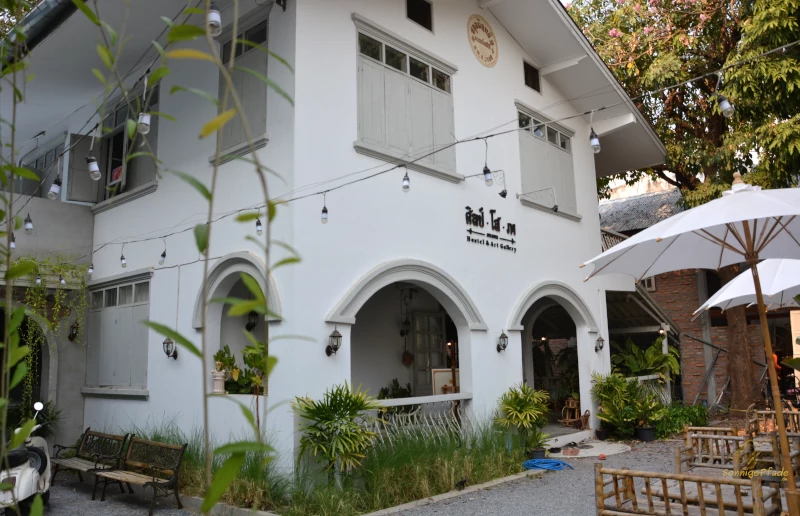 Unterkunft in einer Sehenswürdigkeit: Gallery Hostel in Nong Khai