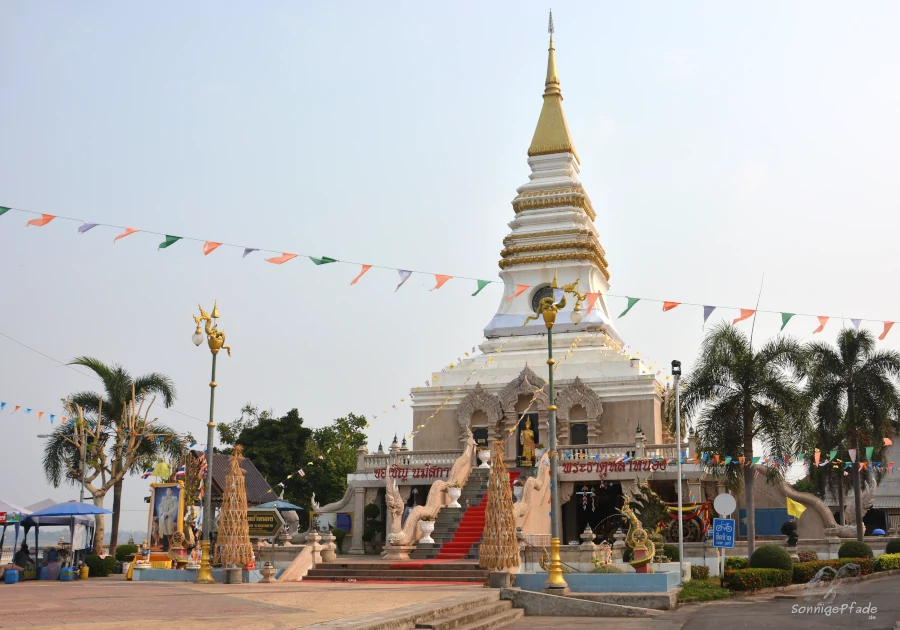 Sehenswürdigkeit Tempel Phra That Nong Khai am Mekong