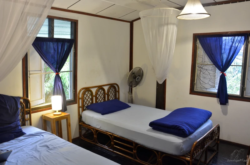 Unterkunft in Nong Khai, Thailand: Zimmer im Mut Mee Guesthouse