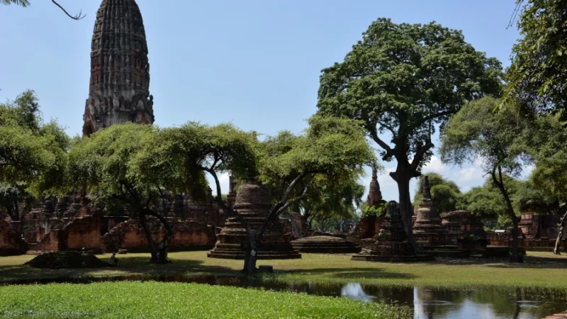 Tempelruinen des Ayutthaya historical park
