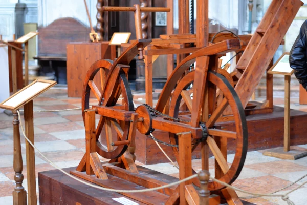 Fahrrad - Modell im Leonardo da Vinci Museum Venedig