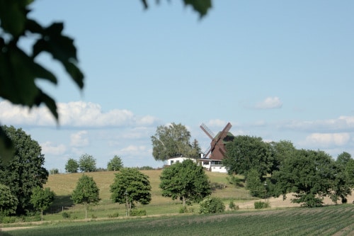 Windmühle in Kobershain unterhalb des Schildbergs
