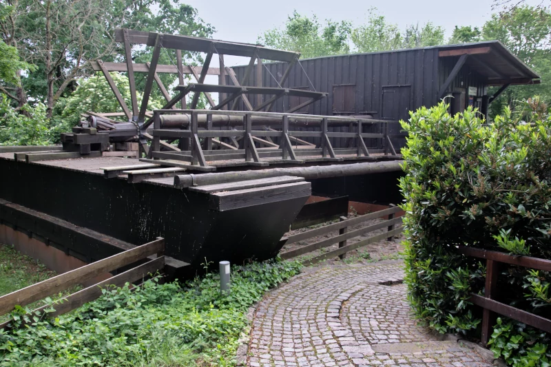 Technical monument ship mill in Bad Düben