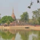 Sukhothai Geschichtspark - vergangene Hauptstadt des ersten Siam Reichs