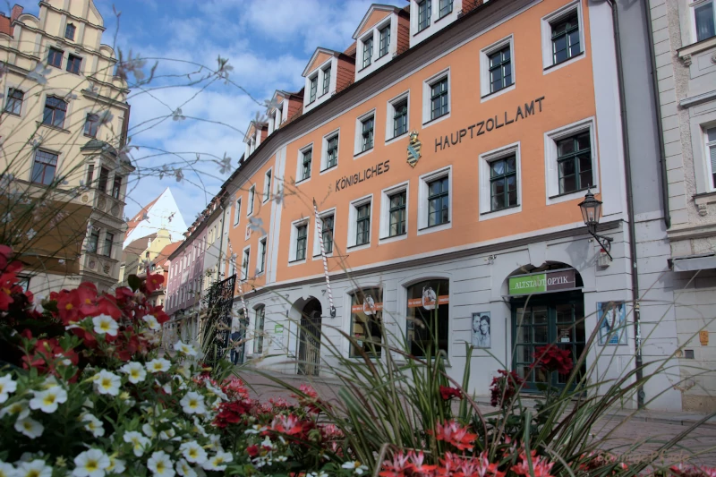 Königlich Sächsisches Zollamt am Heinrichplatz - historisches Gebäude in Meißen