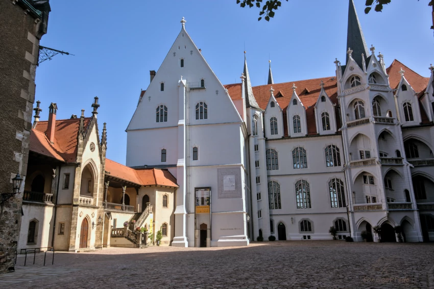 Schloß Albrechtsburg Meißen - erste Porzellanmanufaktur in Europa und heute Museum und eine der bekanntesten Sehenswürdigkeiten der Stadt