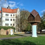 Wasserschloß Podelwitz bei Colditz mit Taubenturm