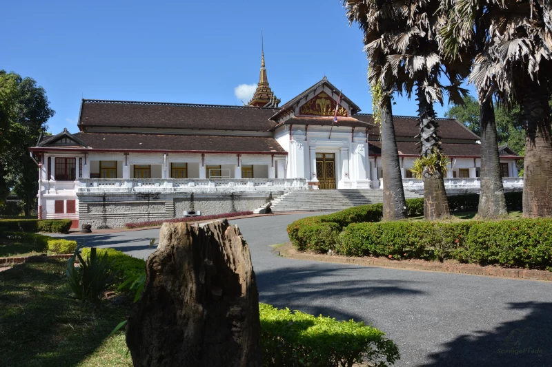 The Royal palace of Luang Prabang in Laos is now the National museum