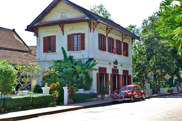 Luang Prabang Hotels 3 Nagas -  french colonial architecture