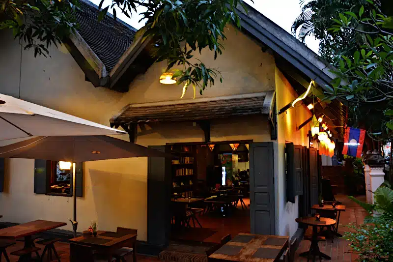 One of the oldest citizen buildings in the old town of Luang Prabang: The „Kitchen building“