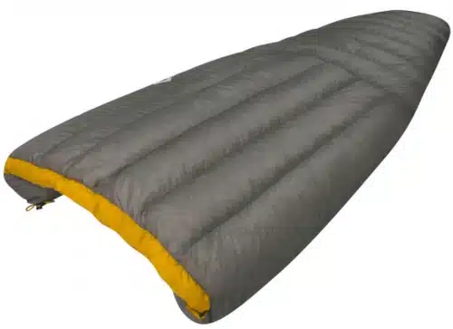 Ember Quilt III stärkste Wärmedämmleistung für einen outdoor Quilt Schlafsack mit tiefstem Temperaturbereich