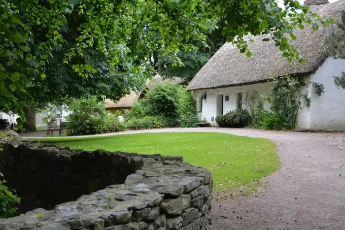 Ein Bürgerhaus des ländlichen Irland