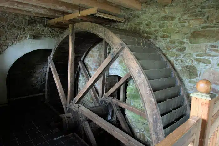 Waterwheel in the Devil's Mill (Czarci Mlyn)