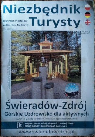 Tourist guide Świeradów Zdrój -  in 3 languages: polish, german and english