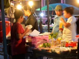 Nachtmarkt in Thailand