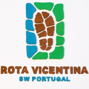 Symbol Rota Vicentina - Wanderwege im Südwesten von Portugal